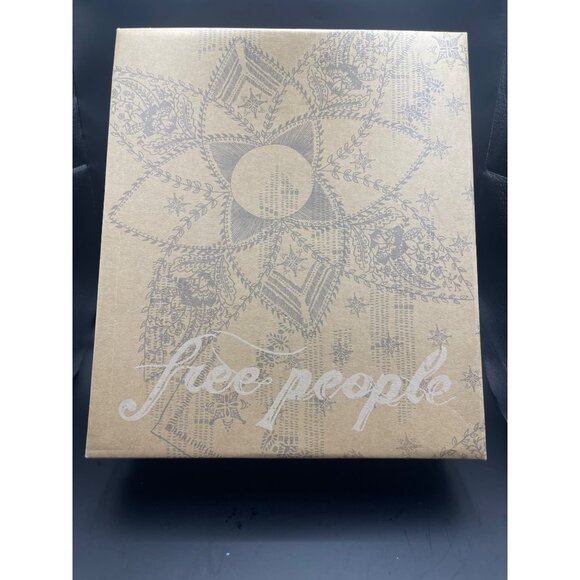 NIB Free People CHARADE Women's Beige Espadrille Wedge Shoes Suede Camel Size 39 - Picture 7 of 9